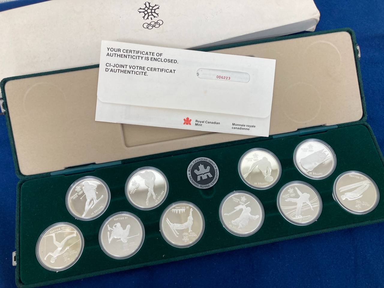カルガリーオリンピック記念銀貨