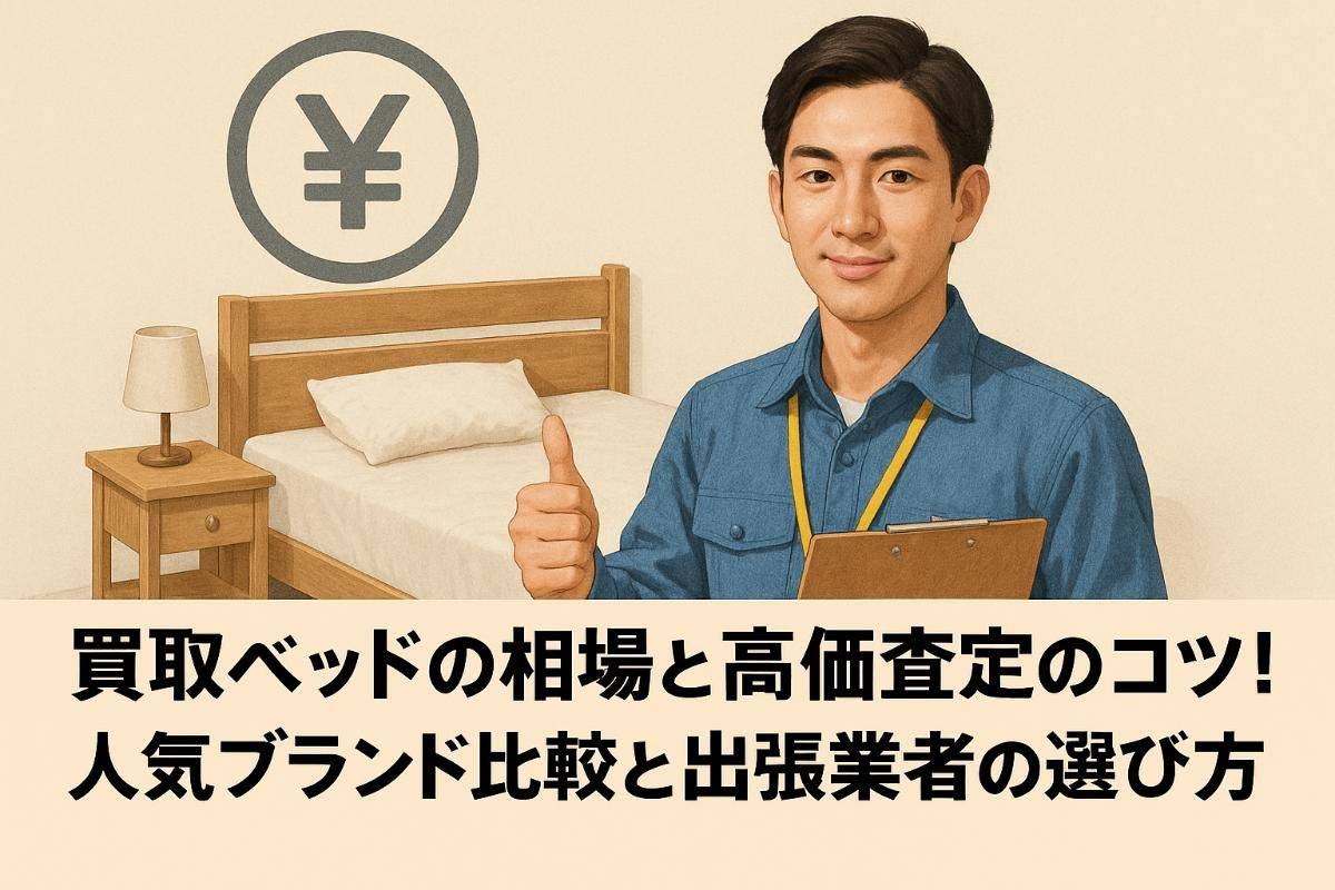 買取ベッドの相場と高価査定のコツ｜人気ブランド比較と出張業者の選び方