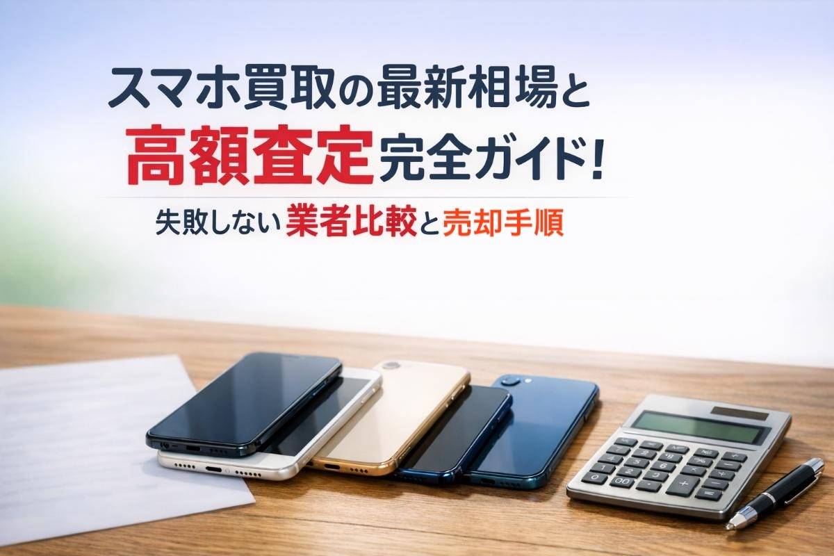 スマホ買取の最新相場と高額査定完全ガイド｜失敗しない業者比較と売却手順