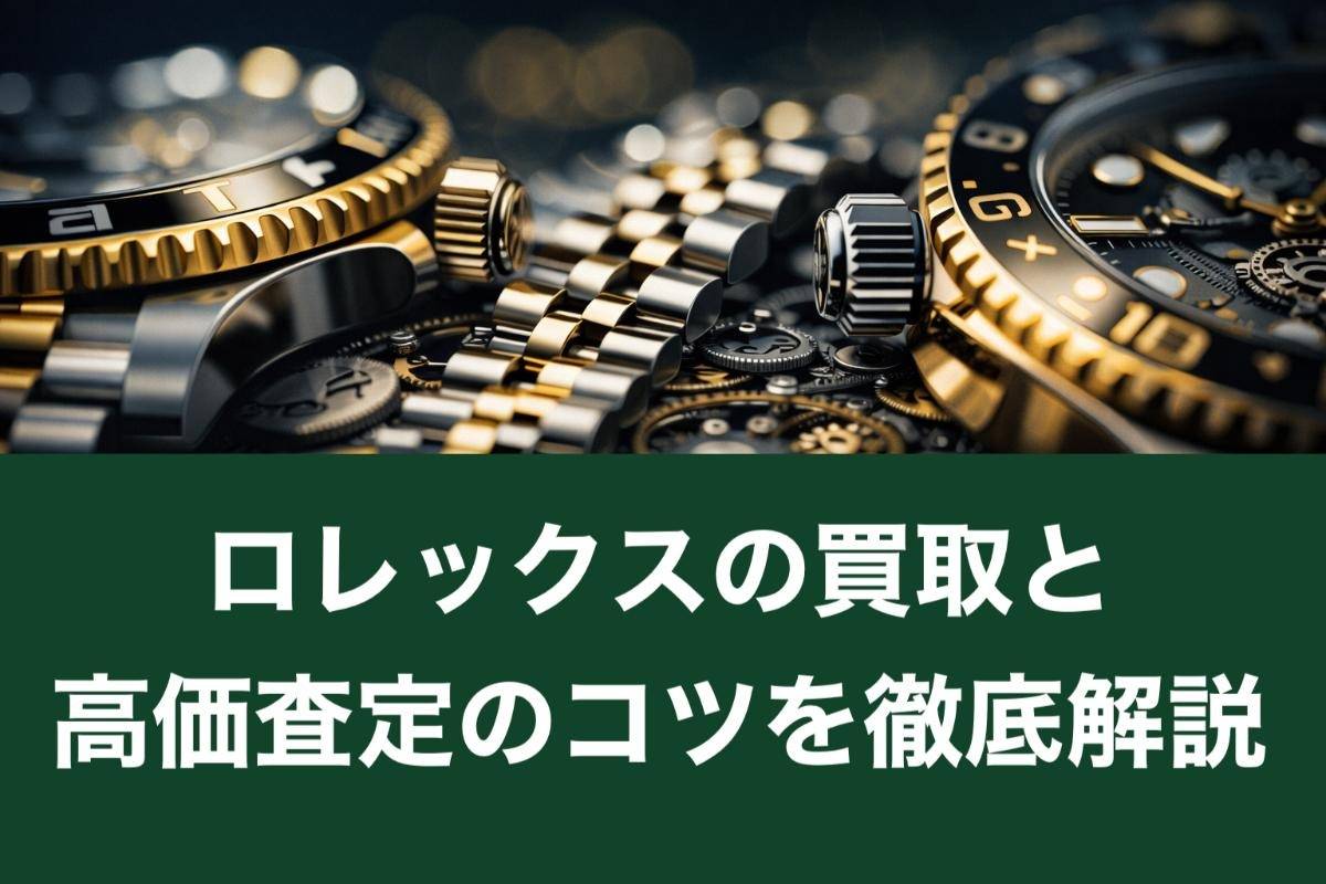 ロレックスの買取と高価査定のコツを徹底解説